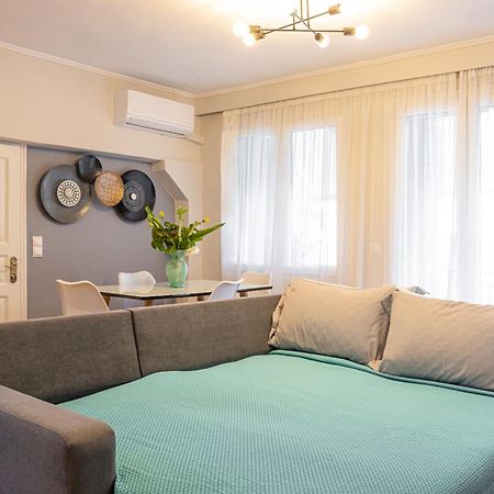 Pythagorio Blue Street Apartment With Balcony Eksteriør billede